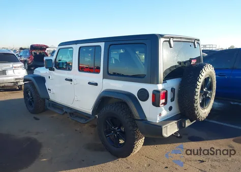 2021 Jeep Wrangler Unlimited Sport Altitude 4X4 z USA, uszkodzony, nr VIN 1C4HJXDN5MW859585